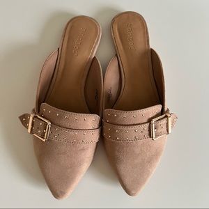 Bamboo Nude Mules